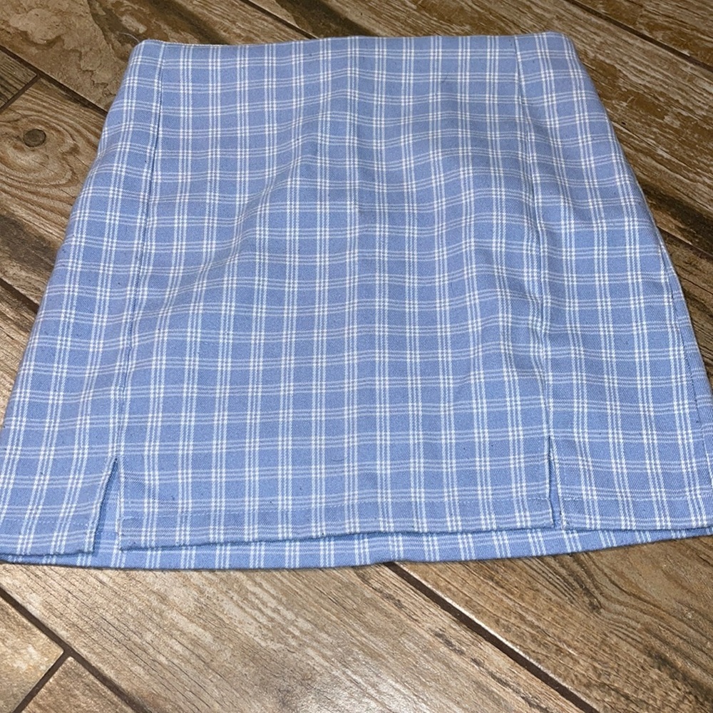 Plaid skirt